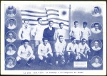 Stamp of Olympics Uruguay: 1924 Publicity postcard of Uruguay's foot