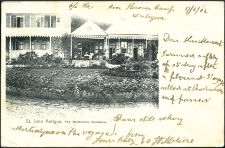 Stamp of South Africa » Anglo Boer War 1902 (17 June) Picture postcard "c/o The Boer Pris
