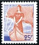 Stamp of France » Collections 1900-2002, Collection sur les VARIETES ET ERREURS 
