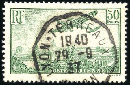 Stamp of France » Collections 1849-1962, Collection en 4 albums, bonne partie sa