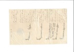 Stamp of Unknown 1878 Document of British Residency Bushire about c