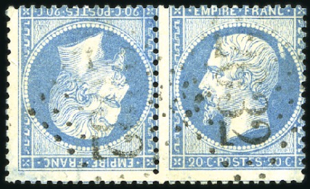 Stamp of France » Collections 1776-1865, Collection présentant une jolie variété