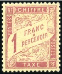 Stamp of France » Collections 1859-1983, TAXE Un éventail très large de timbres 