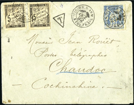 Stamp of France » Collections 1848-1970, Superbe collection de TAXE des colonies