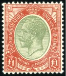 Stamp of South Africa » Union & Republic of South Africa 1910-1961, Outstanding clean fresh mint collection