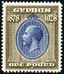 Stamp of Cyprus 1880-1993, Exceptional mint collection with nearly