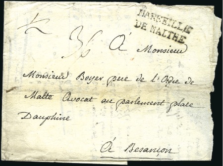Stamp of France » Collections 1773-1835, 32 lettres avec diverses marques d'entr