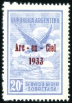 Stamp of Argentina 1858-1967, A TRULY AWE INSPIRING specialised colle