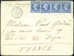 Stamp of France » Collections 1867-1892 LIGNE B : 5 lettres de cette ligne marit