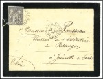 Stamp of France » Collections 1867-1892 LIGNE B : 5 lettres de cette ligne marit