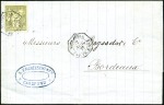 Stamp of Venezuela 1862-81, Seven covers through the French Packet li