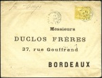 Stamp of Uruguay 1862-97, 17 covers mostly using the French Packet 