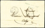Stamp of France » Collections 1844-74, Douze lettres du Levant français dont cac