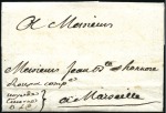 Stamp of France » Collections 1736-1874, Sept lettres d'Alexandrie dont très pré