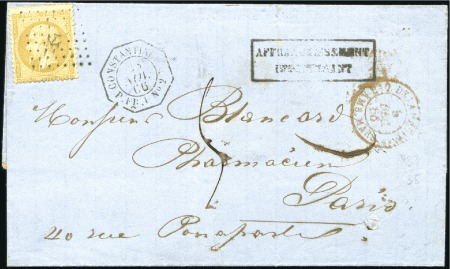 Stamp of France » Collections 1788-1874, 19 lettres de Constantinople avec diver