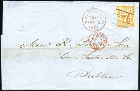Stamp of Large Lots and Collections 1841-1905, Cover group incl. South America with 18