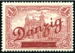 Stamp of Germany » Danzig 1920-1939, Lovely complete mint collection on Scha