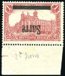 Stamp of Germany » Plebiscite Areas » Saar 1920-1935, Specialised assembly of interesting var