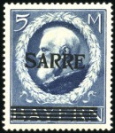 Stamp of Germany » Plebiscite Areas » Saar 1920-1957, Accumulation of mint and used housed in