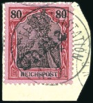 Stamp of Germany » Germany Collections and Large Lots 1872-1918, GERMAN COLONIES and OFFICES specialised