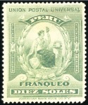 Stamp of Peru 1857-2000, Outstanding semi-specialised collection