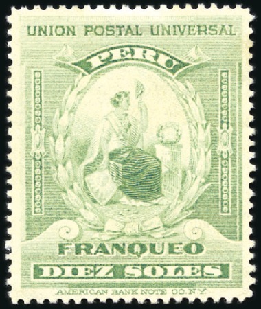 Stamp of Peru 1857-2000, Outstanding semi-specialised collection