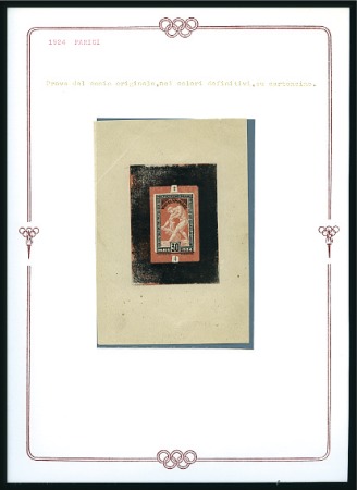 Stamp of France » Collections OLYMPICS: The Tecardi Collection of the 1924 Paris