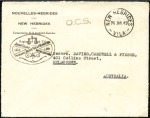 Stamp of New Hebrides 1919-76, Group of 123 "O.C.S" covers mostly from t