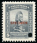 Stamp of Colombia » Collections, Lots etc. American Banknote Specimens: Attractive & large duplicated stock of over 4300 mint nh Specimens