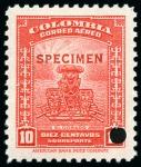 Stamp of Colombia » Collections, Lots etc. American Banknote Specimens: Attractive & large duplicated stock of over 4300 mint nh Specimens