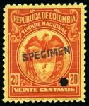 Stamp of Colombia » Collections, Lots etc. American Banknote Specimens: Attractive & large duplicated stock of over 4300 mint nh Specimens