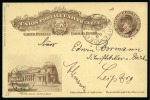 Stamp of Large Lots and Collections 1886-1925 LATIN AMERICA: Postal stationery group (40+), nearly all used