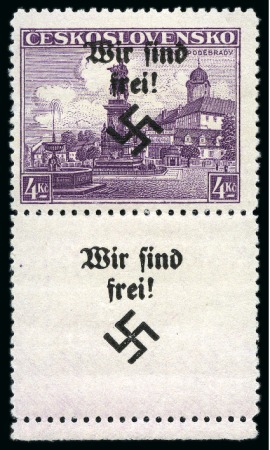 Stamp of Germany » Sudetenland GERMANY - SUDETENLAND 1938-1939 Collection in album