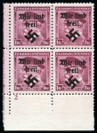 Stamp of Germany » Sudetenland GERMANY - SUDETENLAND 1938-1939 Collection in album