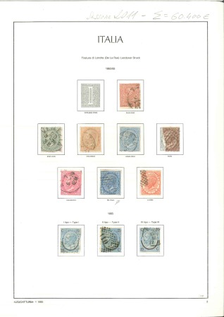 Stamp of Italy » Italy and Areas Collections and Lots ITALY 1863-1953 Collection in Lighthouse album