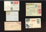 Stamp of Large Lots and Collections AUSTRIA 1850-1938 Cover lot (150+) incl. diverse medium better