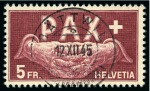 Stamp of Switzerland / Schweiz » Sammlungen 1843-2001, Sehr reichhaltige Nachlass in 44 Alben oder