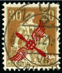 Stamp of Switzerland / Schweiz » Sammlungen 1843-2001, Sehr reichhaltige Nachlass in 44 Alben oder