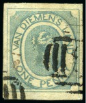 Stamp of Australia » Tasmania 1853-1900, Mint & used specialised collection with rare items