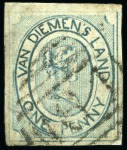 Stamp of Australia » Tasmania 1853-1900, Mint & used specialised collection with rare items