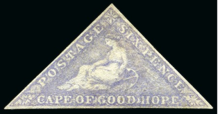 Stamp of South Africa » Cape of Good Hope 1855-63 6d Pale Rose-Lilac unused with fine margins