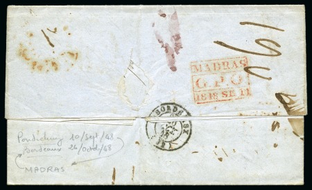 Stamp of France » Collections 1654-1849, Stock de plusieurs milliers de marques postales