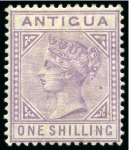 Stamp of Antigua & Barbuda 1860-1964 Old-time mint/unused & used collection of