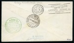 Stamp of Italy » San Marino 1933 Reg'd Zeppelin cover to Germany with 3 stamps,