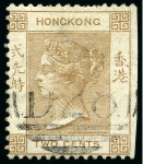 Stamp of Hong Kong 1862-1973, Mint & used collection with bettter mint stamps and cancellations