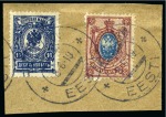 Stamp of Large Lots and Collections 1919-33, BALTIC STATES: Small selection on album page