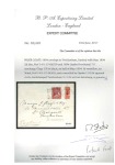 Stamp of Nigerias » Niger Coast Protectorate DEVONDALE: 1896 Cape of Good Hope 1/2d reply card to