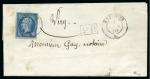 Stamp of Auction catalogues 20c Empire obl. càd sarde REIGNIER 3 juil 1860 sur