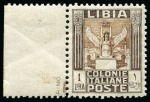 Stamp of Italy » Italian Colonies and Possessions » Libya 1926-1930 Pictorials 1c to 1L complete set of mint nh marginal singles, fresh, very fine & scarce in this quality (Sass. €24'000)