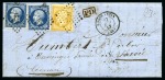 Stamp of France » Collections 1840-1858, dont 9 lettres avec Empire ND pour la Savoie